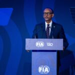 President Kagame speaks at the opening of the FIA General Assembly in Kigali on Friday, December 13. PHOTO BY OLIVIER MUGWIZA