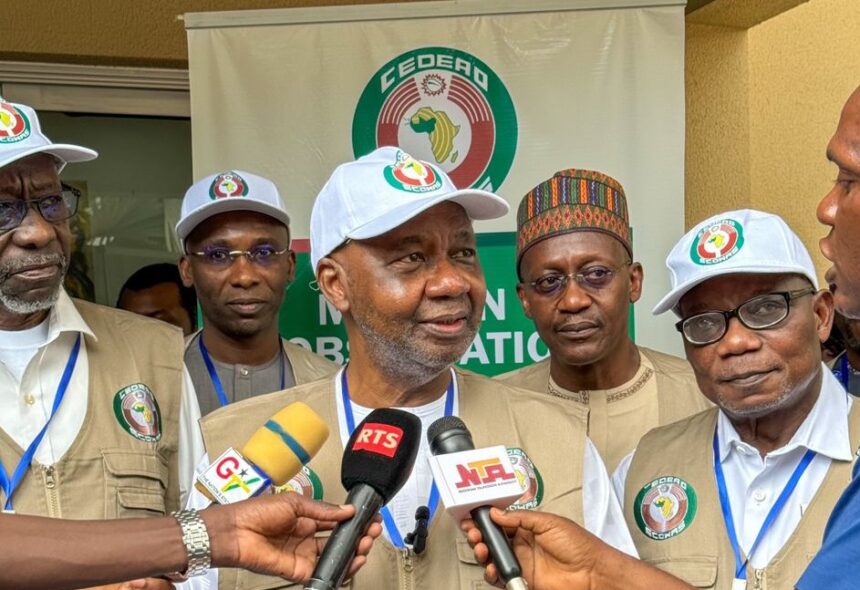 ECOWAS observers arrive in Ghana ahead of the December 7 elections, ready to monitor and support the democratic process. Photo: ECOWAS