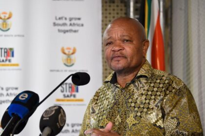 South African Minister of Police, Mr Senzo Mchunu