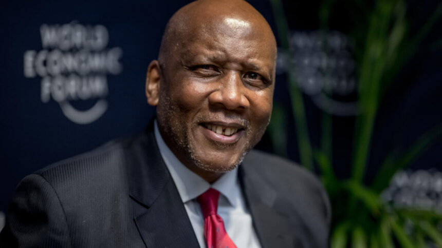 Lesotho King Letsie III says renewable energy could transform his country's economy © Fabrice COFFRINI / AFP