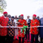 President Bola Ahmed Tinubu commissions key development projects in Enugu State, including Smart Green Schools, urban roads, and a state-of-the-art Command and Control Centre, alongside Governor Peter Ndubuisi Mbah, January 4, 2025.
