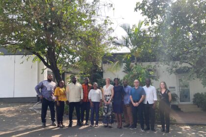 Students selected for master’s programmes in Denmark at a pre-departure meeting. Photo: Embassy of Denmark in Ghana.