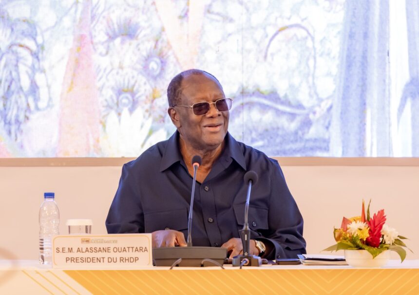 Ivory Coast's President Alassane Ouattara Photo: X@AOuattara_PRCI