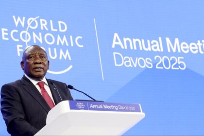 President Cyril Ramaphosa expresses confidence in South Africa-U.S. relations during the World Economic Forum. Photos: X/@PresidencyZA