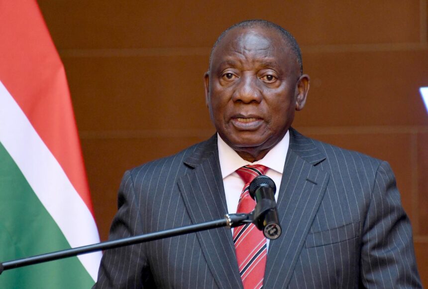 President Ramaphosa pays tribute to 13 South African soldiers killed in eastern DRC conflict. Photo: X/@PresidencyZA