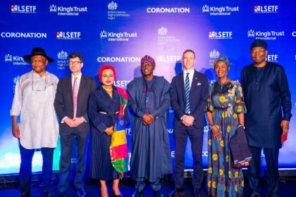 Governor Sanwo-Olu at the launch of a job and skills initiative to boost employment in Lagos, Nigeria.
