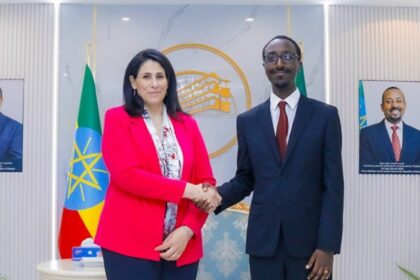 Ethiopian FM Meets AUC Deputy Chairperson Haddadi