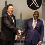 Elon Musk and Lesotho Prime Minister Sam Matekane