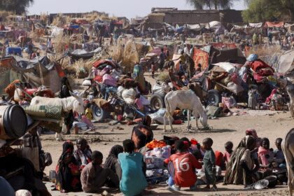People displaced following Rapid Support Forces (RSF) attacks on Zamzam displacement camp shelter in the town of Tawila, North Darfur, Sudan April 15, 2025. REUTERS/Stringer