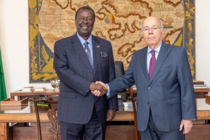 Prime Cabinet Secretary Musalia Mudavadi meets Brazil’s Foreign Minister Mauro Vieira in Brasília during the 5th Kenya–Brazil Political Consultations, where both leaders signed a tourism pact and discussed support for Haiti.