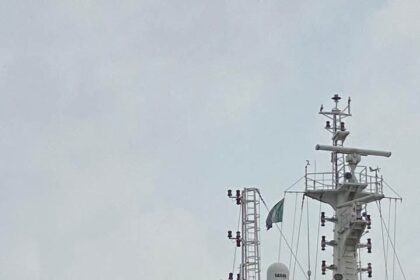 The MV Chayanee Naree docked at the Apapa Port in Lagos, where it was intercepted by NDLEA officers with 32.9kg of cocaine onboard. The vessel and its ten Thai crew members have been convicted for drug trafficking.