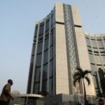 The headquarters of the African Development Bank (AfDB) are pictured in Abidjan, Ivory Coast, January 30, 2020.REUTERS/Luc Gnago/File Photo